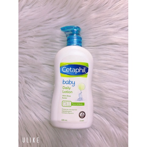 Dòng sản phẩm tắm gội/ dưỡng thể Organic Cetaphil Baby cho bé