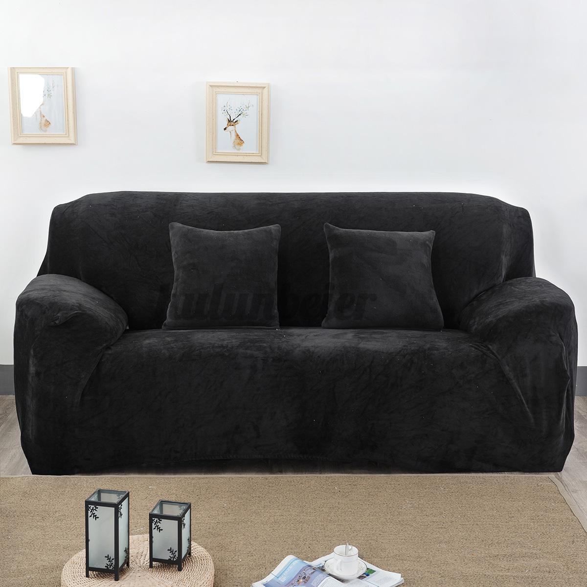 Bộ 1 / 2 / 3 Miếng Bọc Ghế Sofa Họa Tiết Tự Chọn