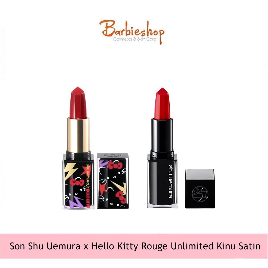 Son Thỏi Shu Uemura x Hello Kitty Rouge Unlimited Kinu Satin