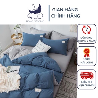 Bộ chăn ga cotton Tici cao cấp phong cách Hàn Quốc đủ size đủ màu (không kèm ruột)