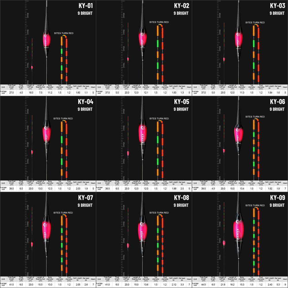 Phao Câu Cá Điện Tử Có Đèn LED Thay Đổi Màu Sắc