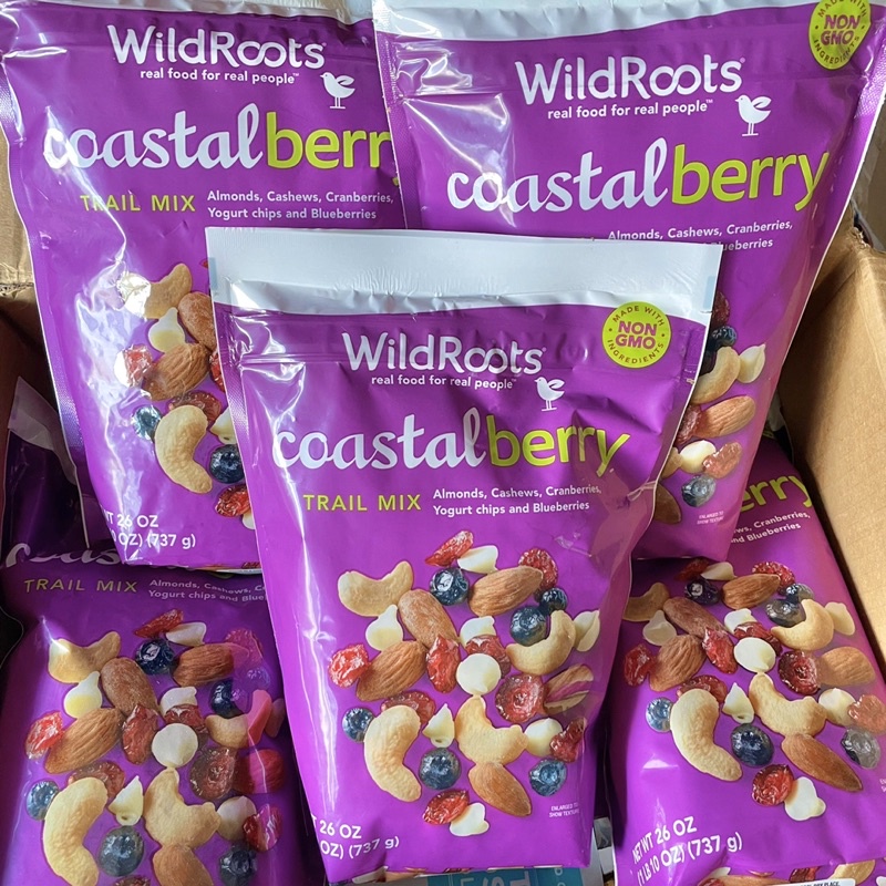 [HÀNG_CHUẨN] Hạt hỗn hợp 5 loại Coastal Berry Wildroots của Mỹ 737g