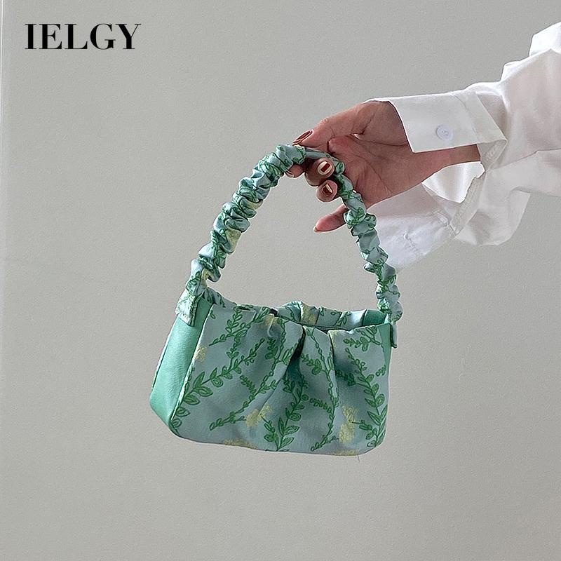 Túi đeo chéo một bên vai IELGY họa tiết hoa nhỏ cá tính