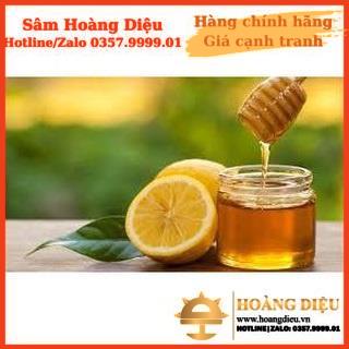 SÂM HOÀNG DIỆU - Trà mật ong chanh đào Hàn Quốc nắp vàng hũ lớn Citron honey 1kg