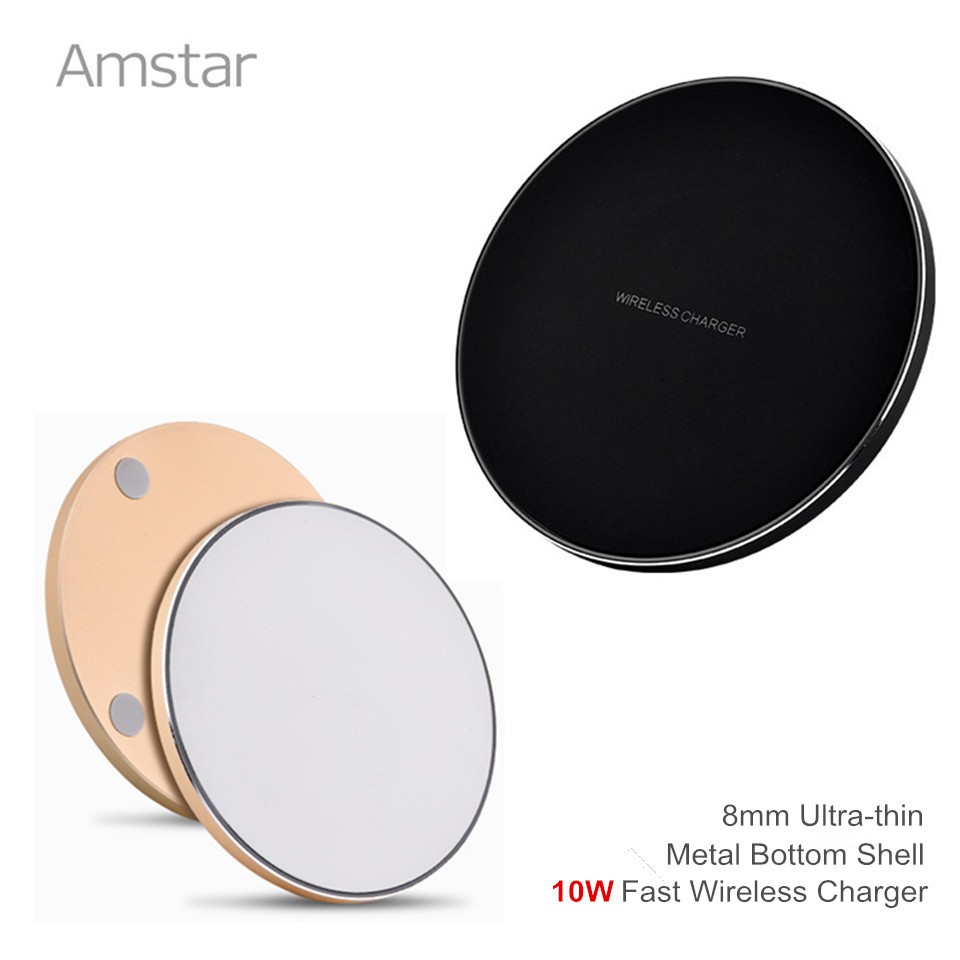 Đế Sạc Nhanh Không Dây Qi 0 Cho iPhone 8 / 8 Plus / X / 11 Pro Max Samsung S8 S7 XS