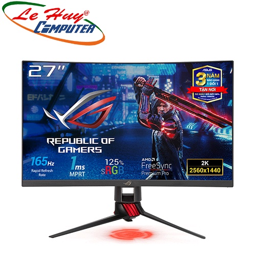 Màn hình máy tính cong Asus ROG Strix XG27WQ 27Inch 2K 165Hz 1ms VA