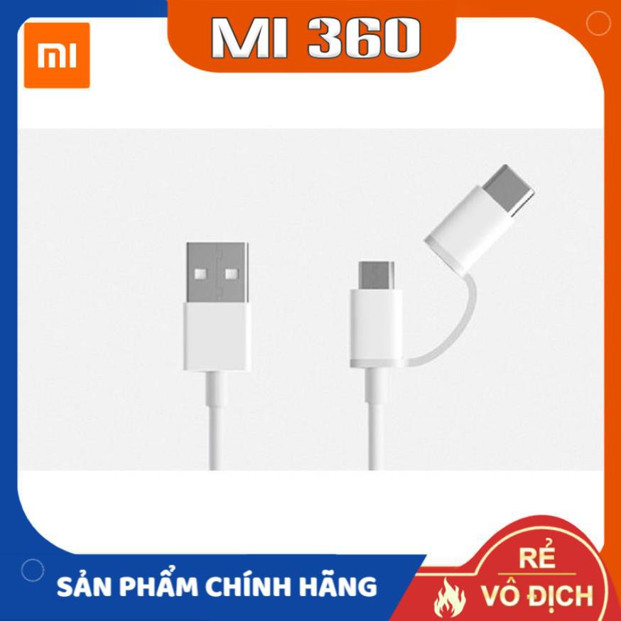 Cáp Sạc Xiaomi ZMI 2 Đầu Type-C / Micro USB AL511✅ Cáp Sạc 2 IN 1 ZMI AL511✅ Hàng Chính Hãng