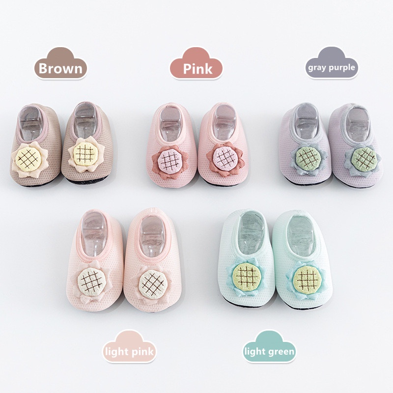 Giày Công Chúa Đính Hoa Thời Trang Cho Bé Gái Tập Đi giày bé gái giày cho bé gái giày búp bê bé gái