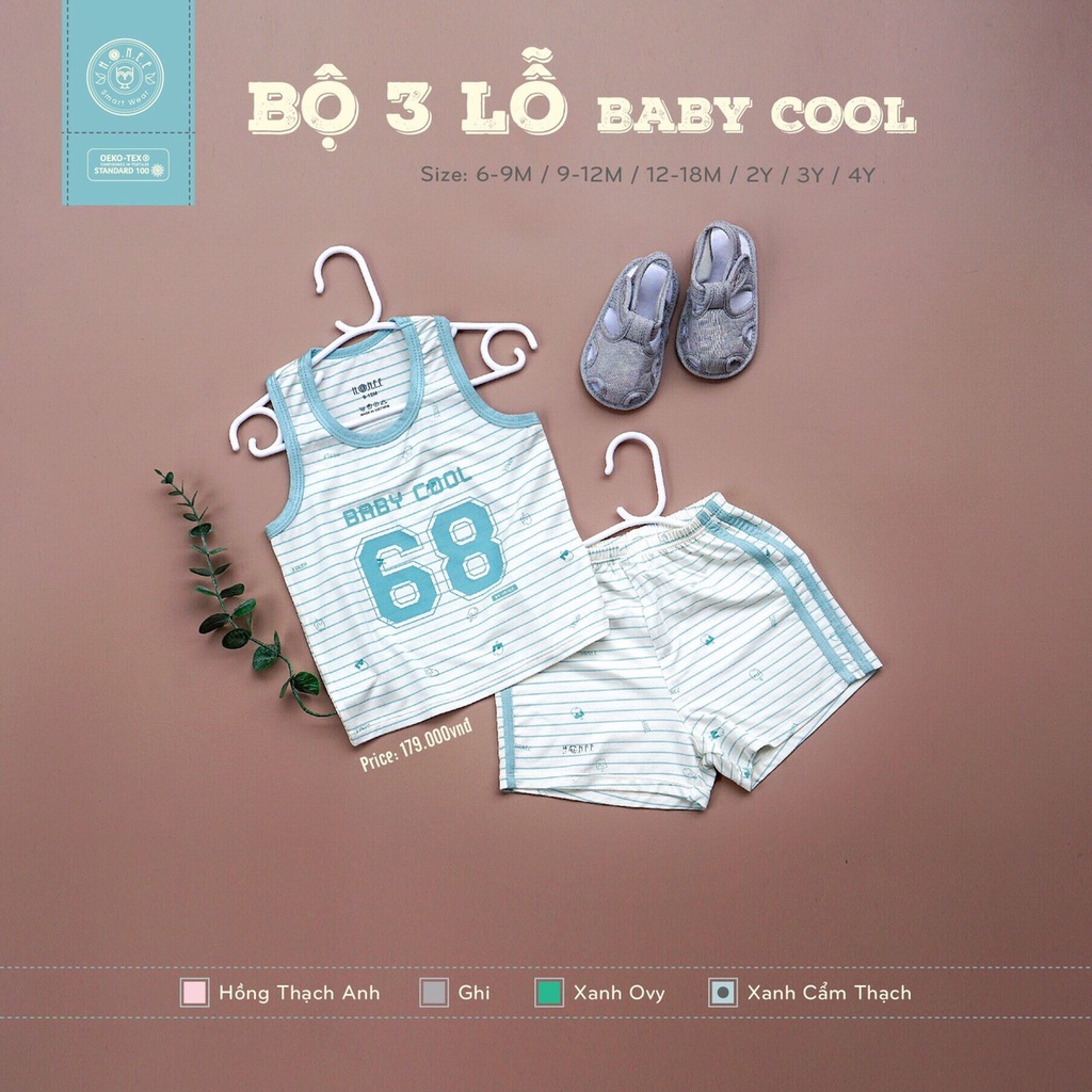 Bộ ba lỗ cho bé