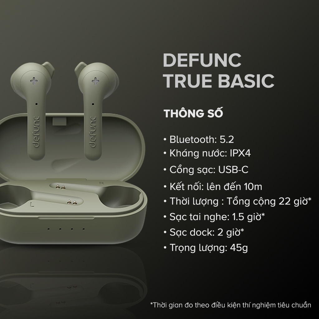 [Special] Bộ Sưu Tập Tai Nghe True Wireless DEFUNC TRUE BASIC, TW959, TW 967 GenZ Colorholic - Chính Hãng BH 12 Tháng