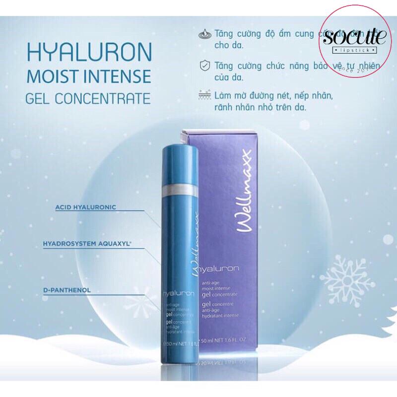 Hàng Công Ty - Gel phục hồi dưỡng ẩm WELLMAXX Hyaluron B5 50ml
