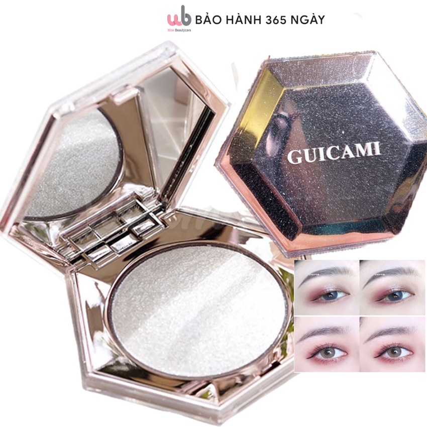 Hộp Băt  Sáng Thần Thánh GUICAMI.Thiết Kế Hình Lục Giác Dễ Cầm,Chất Phấn Mịn,Dễ Bám,Không Gây Bết Dính.