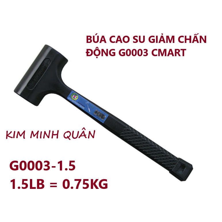 Búa Cao Su Giảm Chấn Động 0.75kg G0003-1.5LB CMART