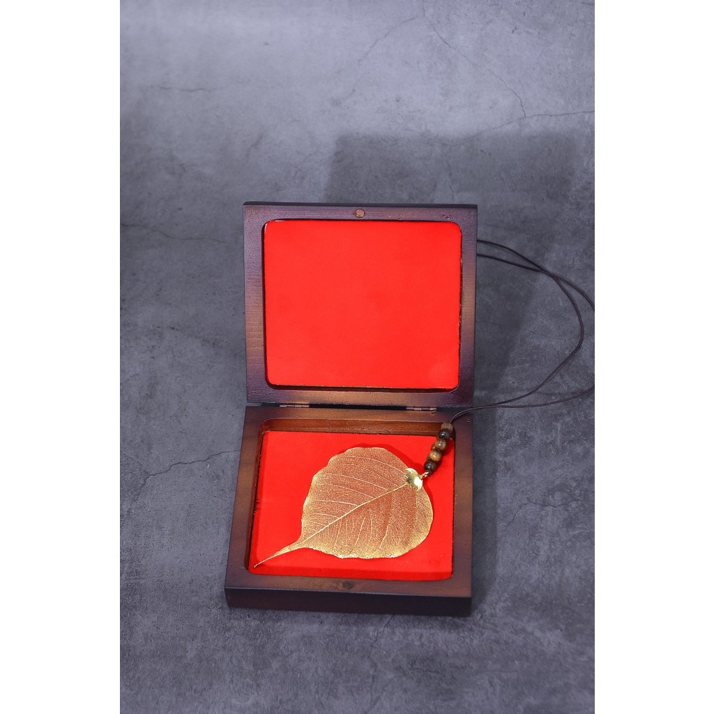 Lá Bồ Đề LinkGold Hàng Thủ Công Tinh Xảo, Thu Hút Tài Lộc, Bình An, May Mắn