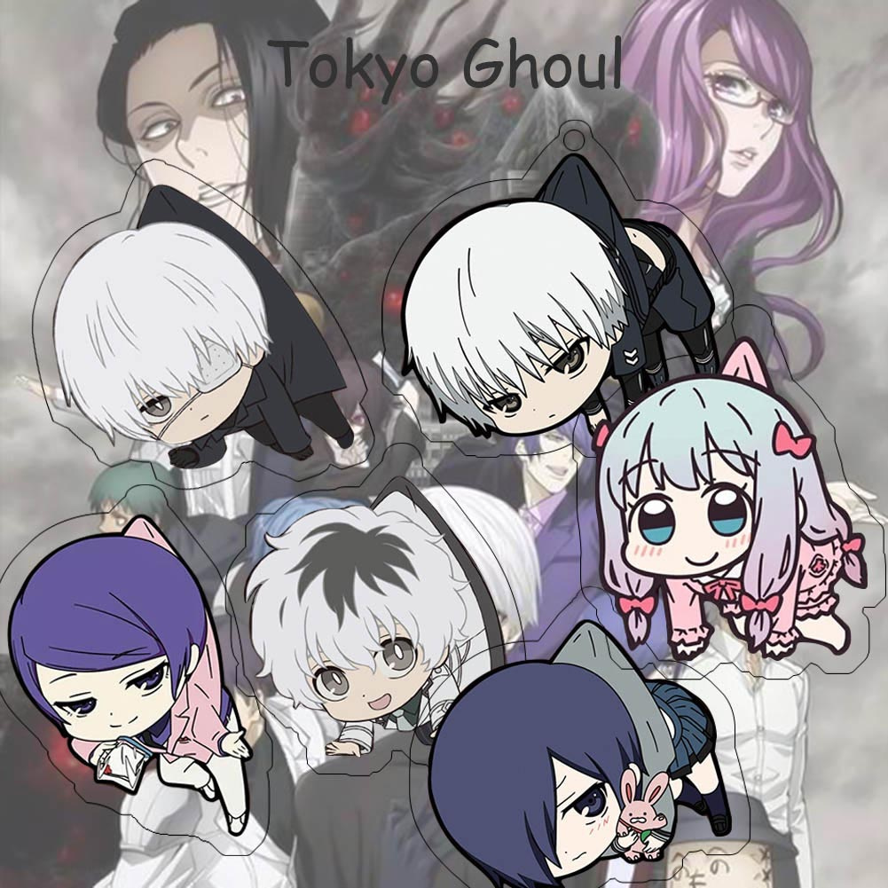 Móc Khóa Hình Nhân Vật Ken Kaneki Trong Phim Hoạt Hình Tokyo Ghoul