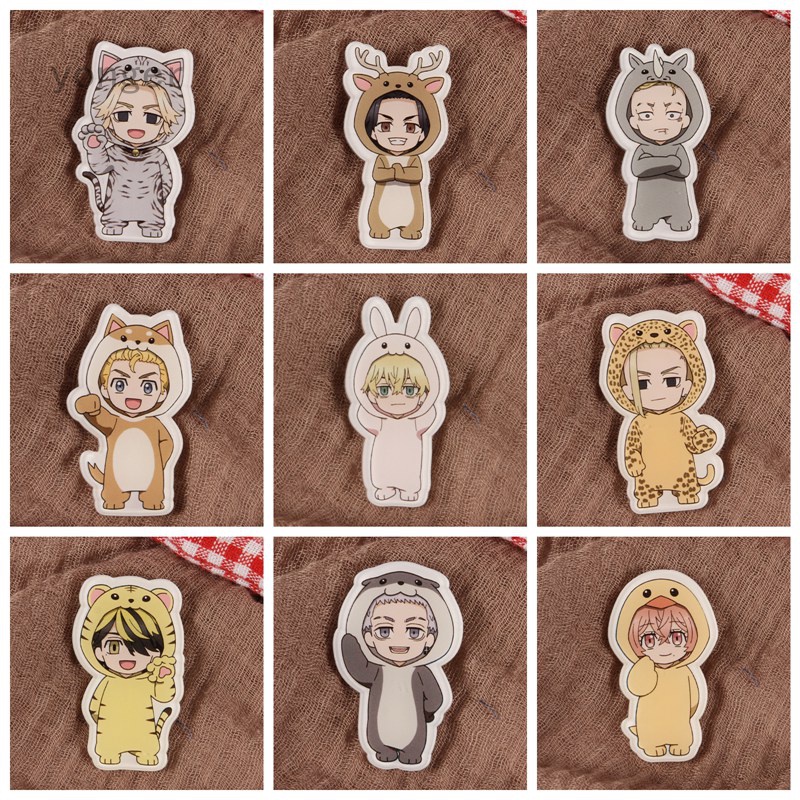Huy Hiệu Cài Áo Bằng Nhựa Acrylic Hình Anime Tokyo Revengers