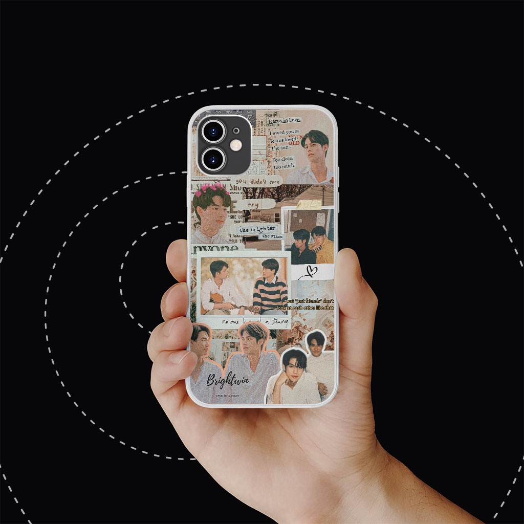 Ốp lưng brightwin collage cho iphone đủ dòng từ 6 - 13 BAW20220012