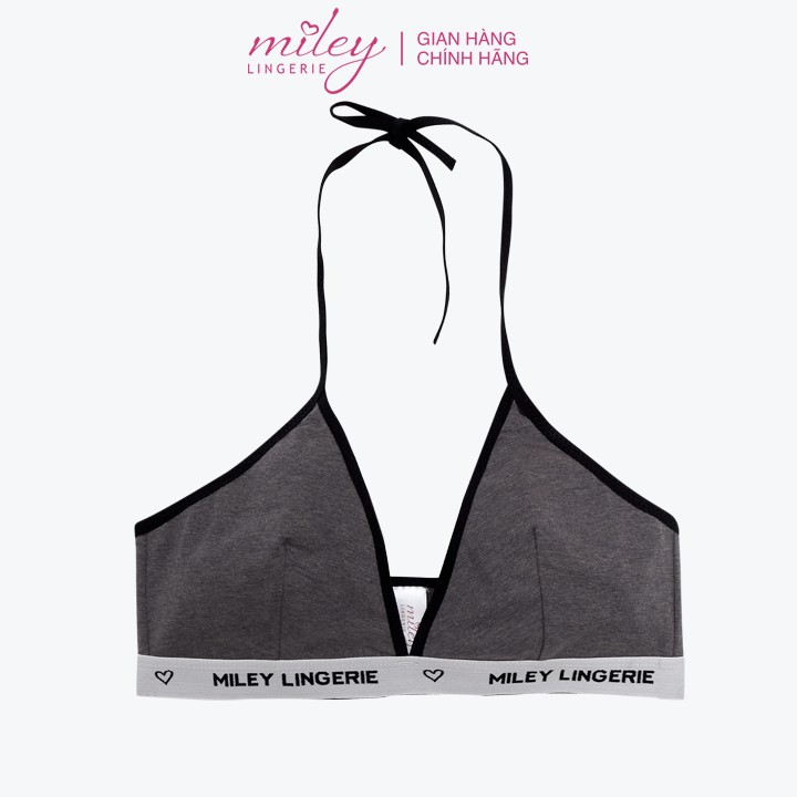 [Mã WABRAPR20 giảm 15% đơn 149k] Áo Ngực Thể Thao Nữ Không Gọng Cổ Chữ V Melange Active Miley Lingerie Màu Xám BRM11012