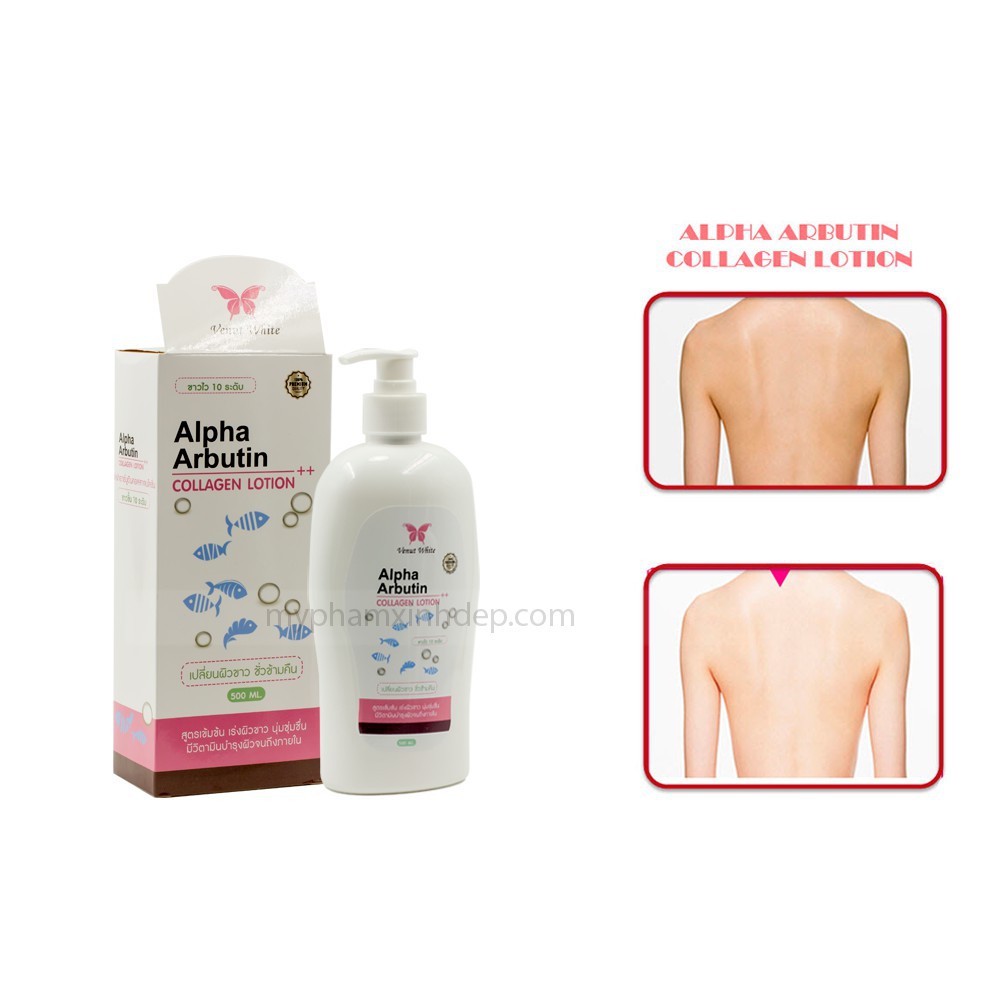 Dưỡng Thể Body Alpha Arbutin Lotion 500ml-HN030