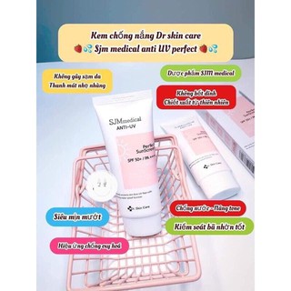 Kem chống nắng sjm medical chống nước nâng tone