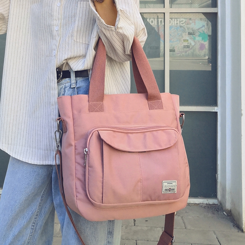 Túi xách canvas cỡ lớn thời trang cho nữ