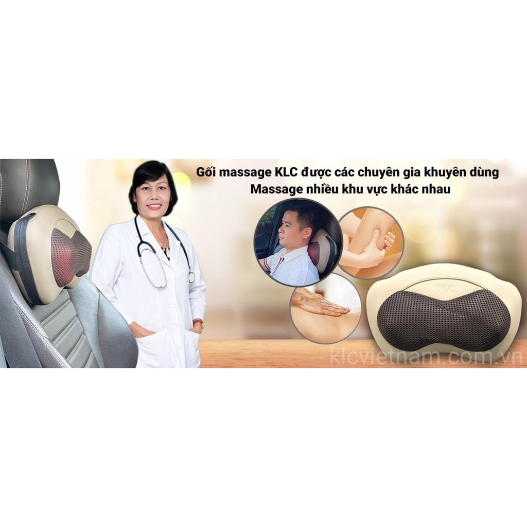 Gối massage KLC chính hãng