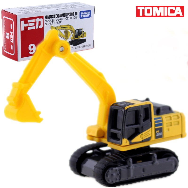 Xe mô hình Tomica Xe xúc đất KOMATSU 439172 Fullbox Chính Hãng Takara Tomy - Victoys