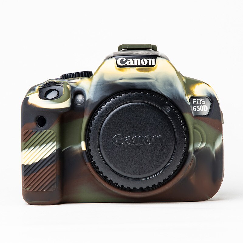 Vỏ silicon cao su mềm bảo vệ cho máy ảnh Canon EOS 650D 700D