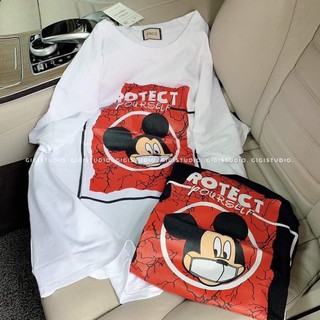 Áo thun freesize mickey protect