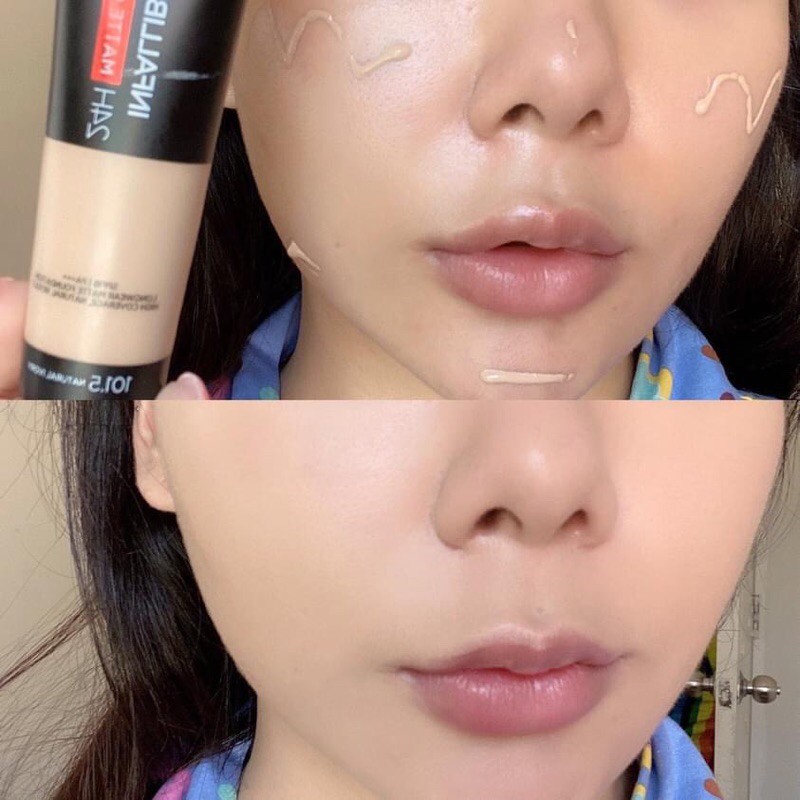 KEM NỀN KIỀM DẦU LÂU TRÔI LOREAL 24H MATTE COVER