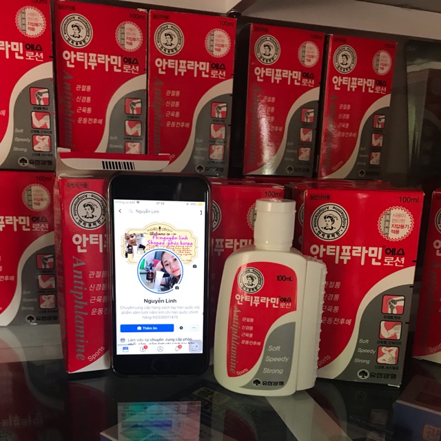 Dầu nóng xoa bóp hàn quốc