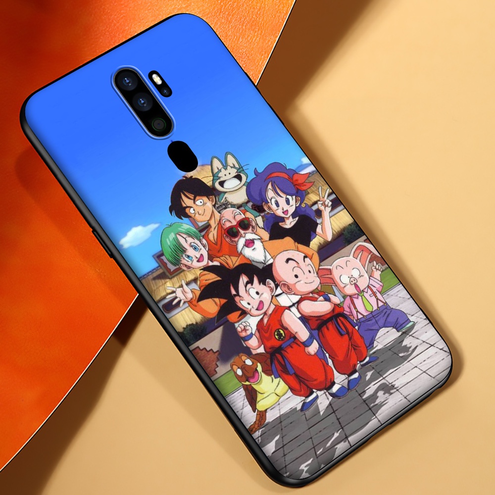 Realme 2 3 5 5i 5s 6 C2 C3 6i Q Pro TPU Soft Silicone Case Casing Cover PZ49 Cartoons Dragon Ball