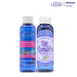 Combo Toner Hoa Hương Thảo Christian Lenart 100ml và Nước Tẩy Trang Eau Micelaire 100ml Christian Lenart(Cho Da Mụn)