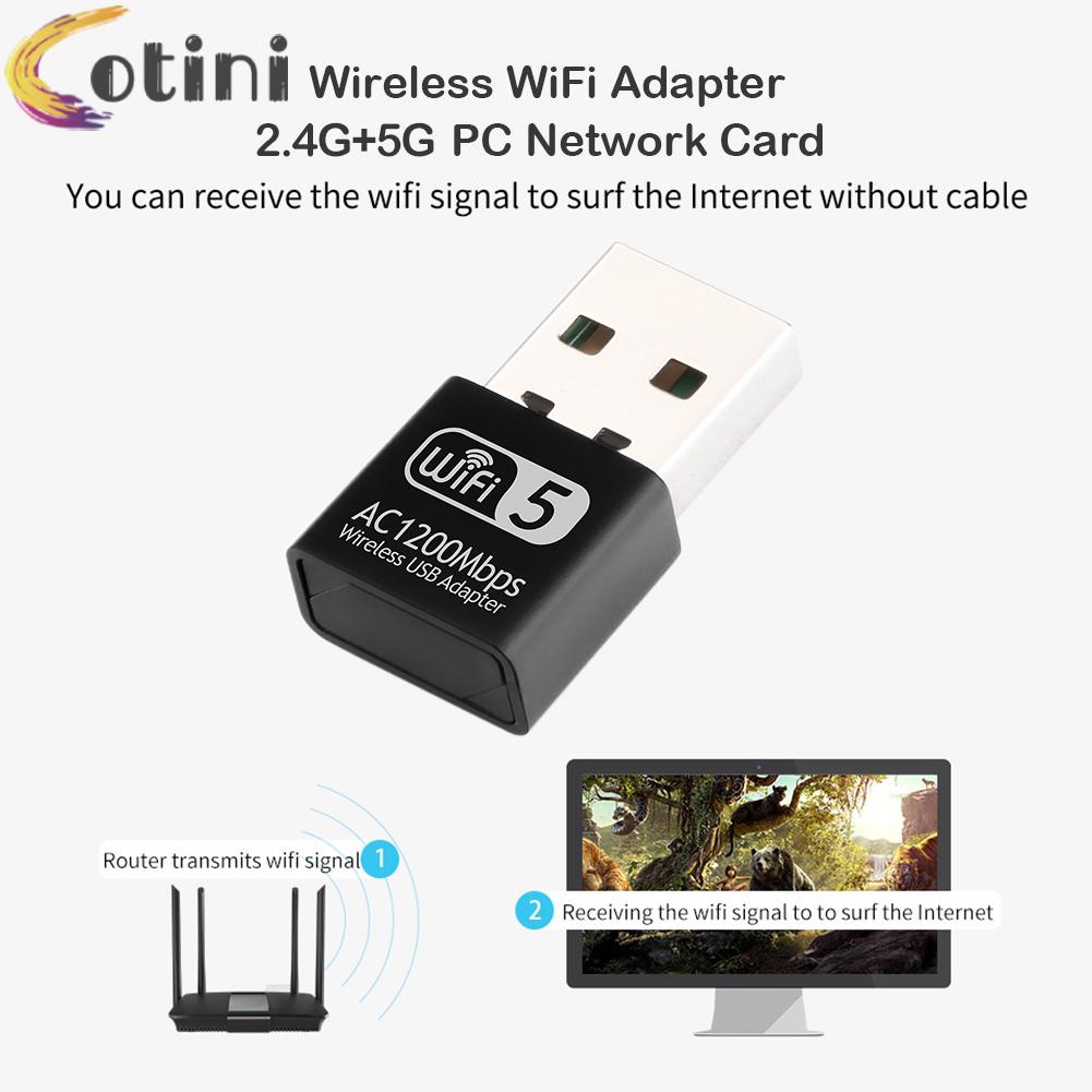 USB phát wifi không dây WD-4609AC 1200Mbps 2.4G 5G | BigBuy360 - bigbuy360.vn