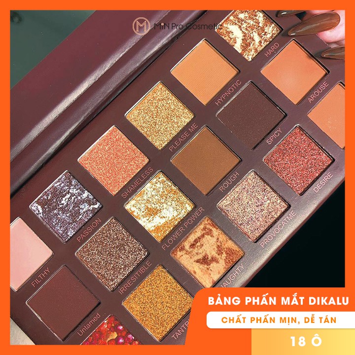 Bảng màu mắt Dikalu Naughty 18 ô
