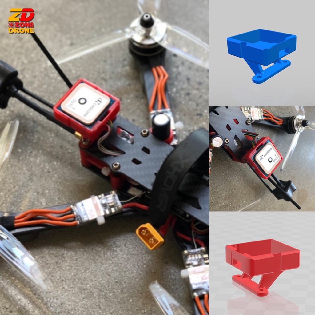 Máy Bay Điều Khiển Từ Xa Puda XHover Stingy GPS Beitian BN-880 FPV 3D