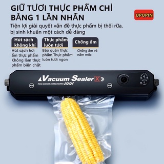 Máy hút chân không thực phẩm Vacuum Sealer dùng cho gia đình hút siêu khỏe