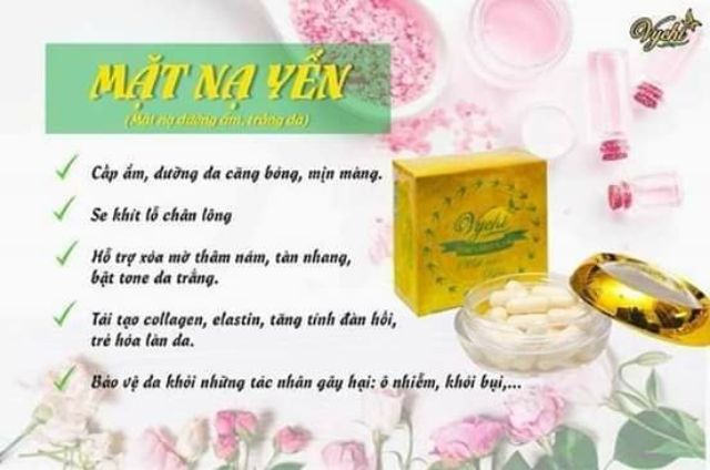 Mỹ phẩm mặt nạ yến vychi