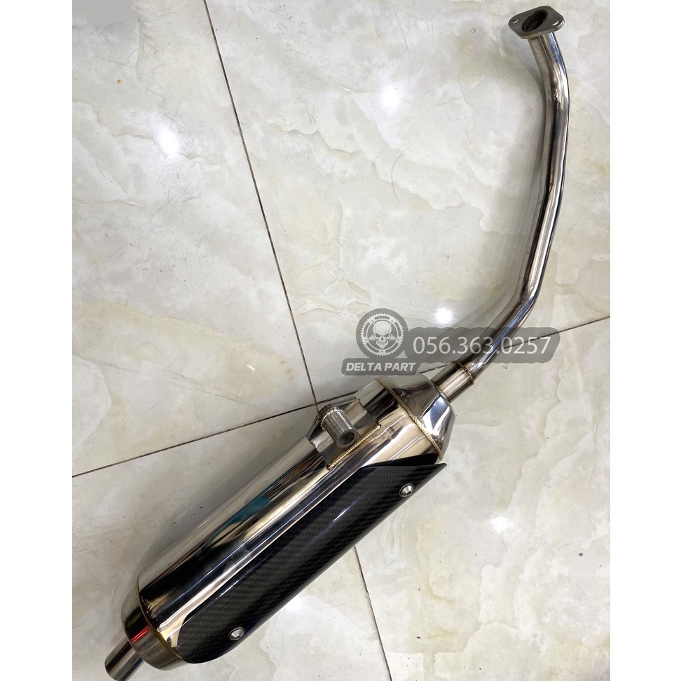 Pô tăng R8 NVX 155 ôp Carbon - pô độ nvx 155