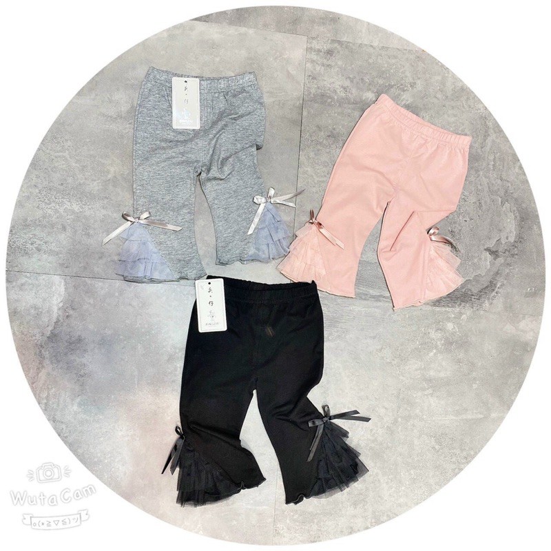 quần legging loe bé gái nhí