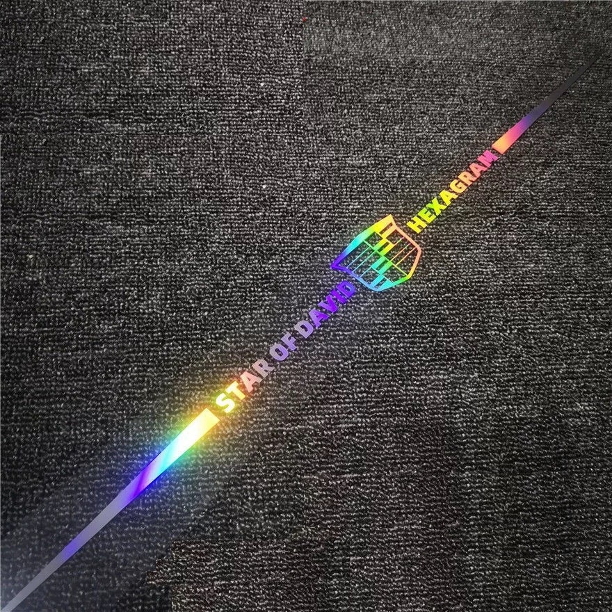 Decal Laser Nhỏ Trang Trí Xe Hơi - Miếng Dán Phản Quang Nhiều Màu - Đầy Đủ LOGO Hãng Xe