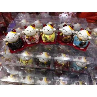 Bộ 5 mèo thần tài Maneki Neko