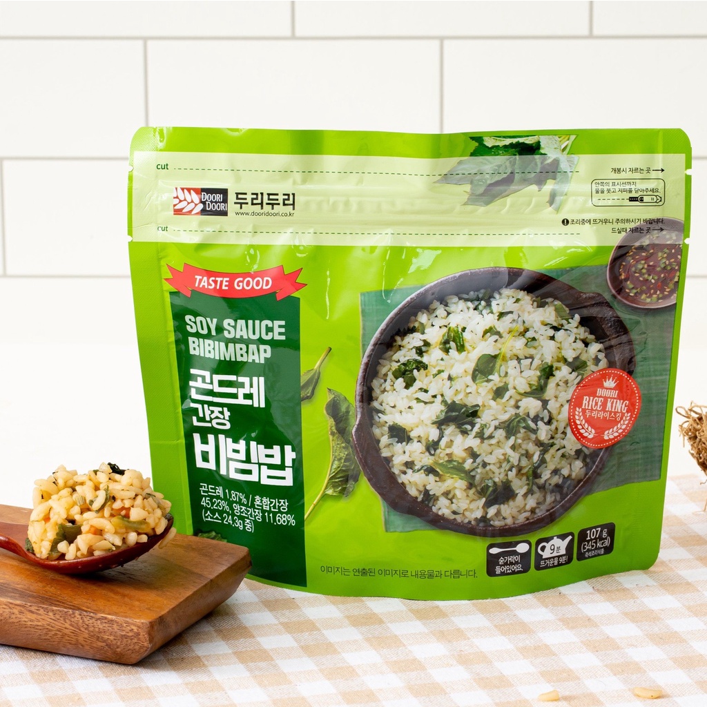 Cơm Trộn Bibimbap Hàn Quốc DOORI DOORI Xốt Tương Gói 107g