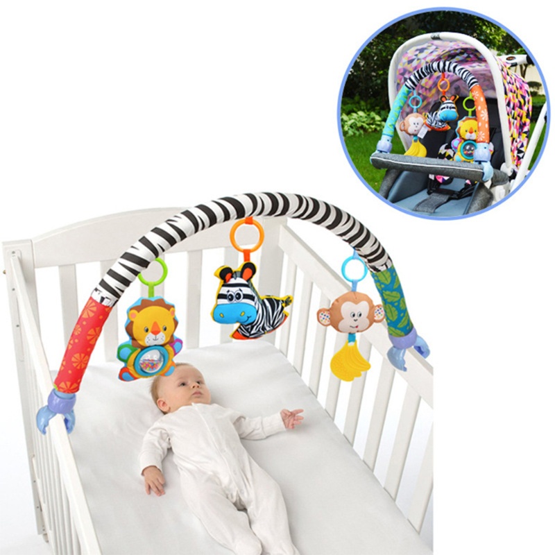 Đồ Chơi Thú Nhồi Bông Hoạt Hình Giúp Bé Phát Triển Giác Quan Tay Và Mắt
