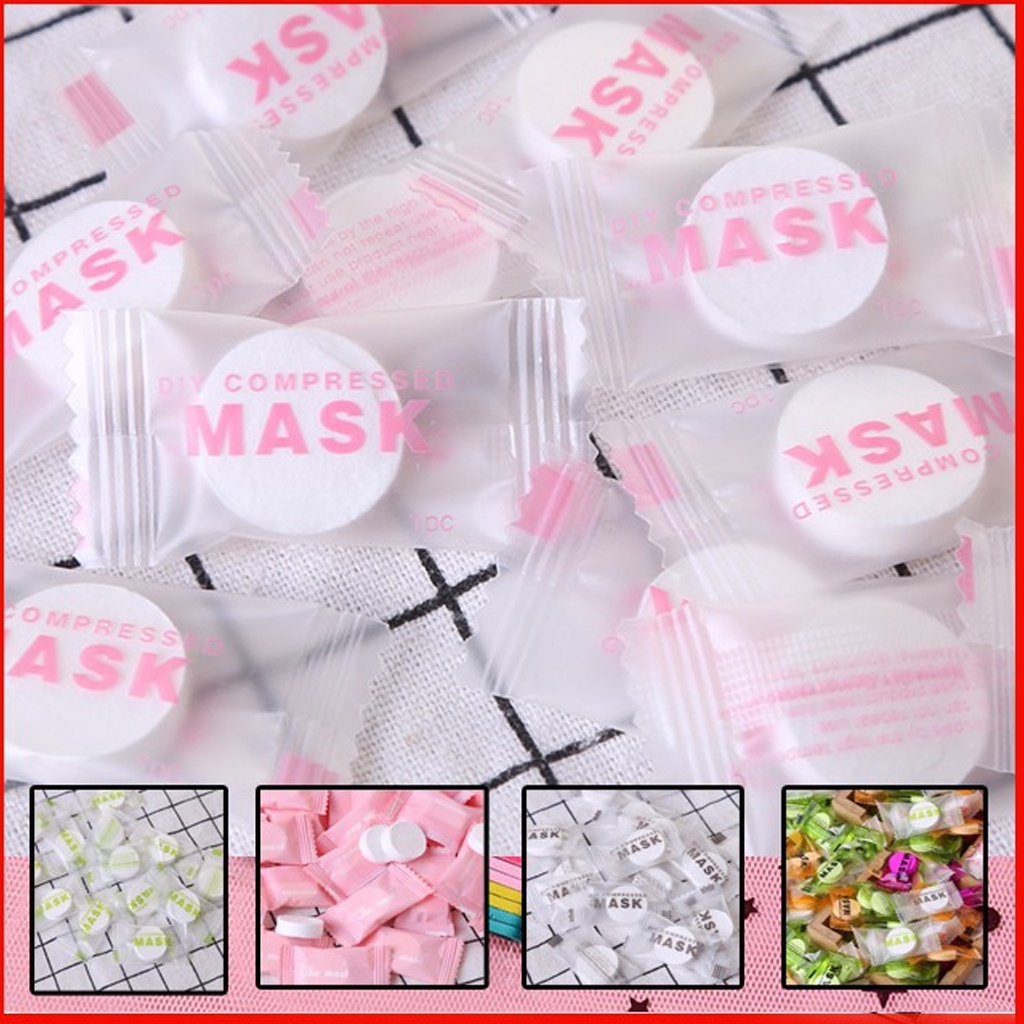 Mặt Nạ Giấy,Nén Giấy Dưỡng Da,hút ẩm thải độc,mini nhỏ gọn,sử dụng mọi lúc mọi nơi,chẩn thương hiệu nhật bản