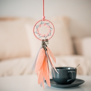Dreamcatcher Đính Lông Vũ Phong Cách retro