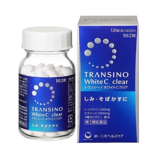 Viên uống trắng da transino white c nhật bản 120 viên
