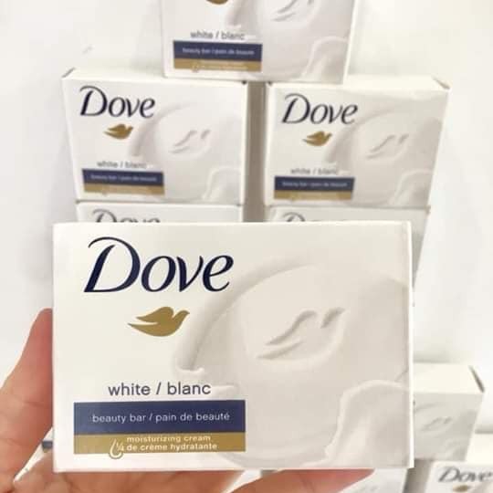 Xà bông cục Dove White Beauty Cream Mỹ 100gr
