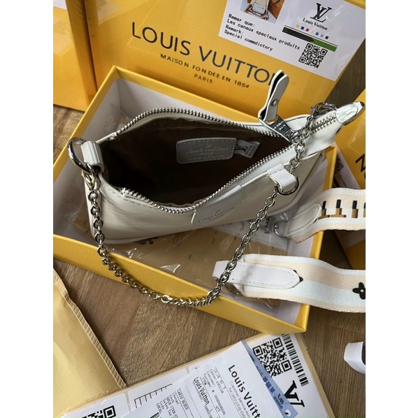 Túi Luôn Vui Tươi đeo kẹp nách hoặc đeo chéo túi lv hai bản dây đeo fullbox