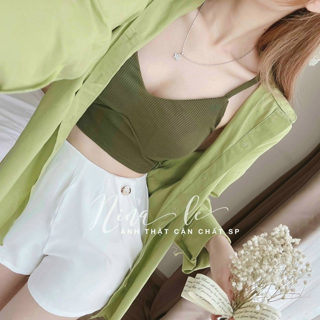 [Miễn Phí Ship 50K-GIAN HÀNG CHÍNH HÃNG] Sét Bộ Nữ Thời Trang Mặc Đi Chơi, Sét Bộ Quần For Áo Lụa Kèm Áo Lót Gân Có Mút